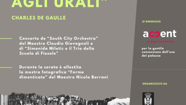 “SIAMO TUTTI EUROPEI DALL’ATLANTICO AGLI URALI” (Charles De Gaulle)